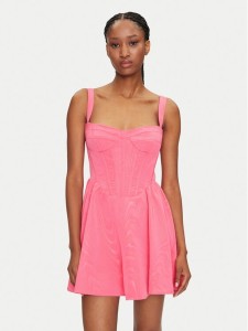 Bardot Sukienka koktajlowa Nisa Corset 59866DB Różowy Regular Fit