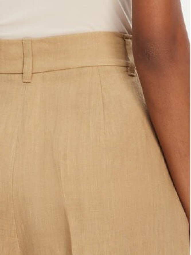 Marella Bermudy Rosta 2515141032 Beżowy Relaxed Fit