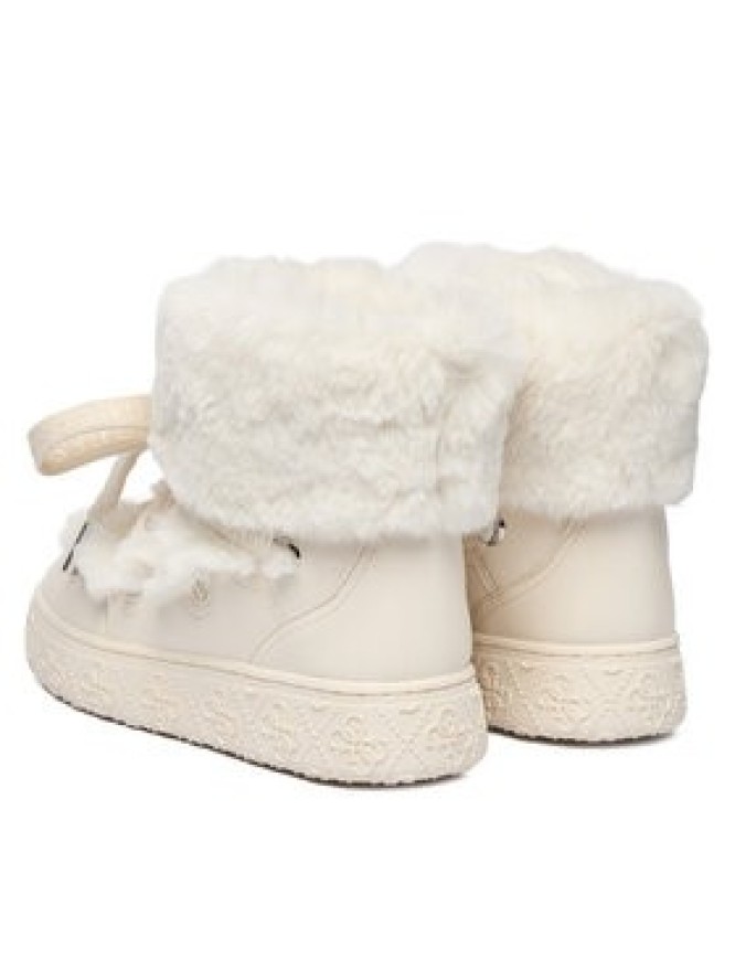 Guess Śniegowce FLFUEK FUR10 Écru