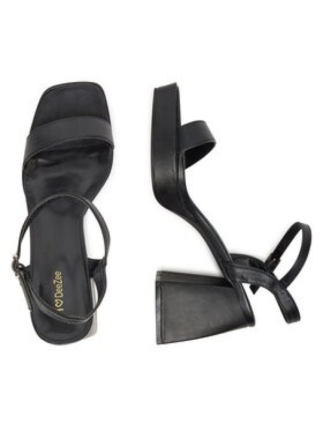 DeeZee Sandały LR2206123 Czarny