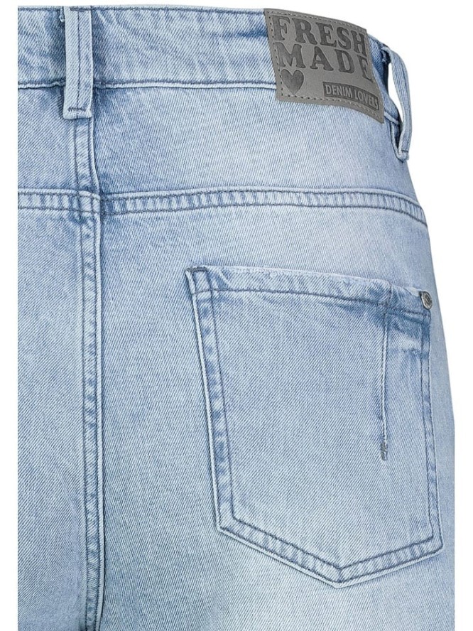 Fresh Made Bermudy dżinsowe w kolorze błękitnym rozmiar: XS