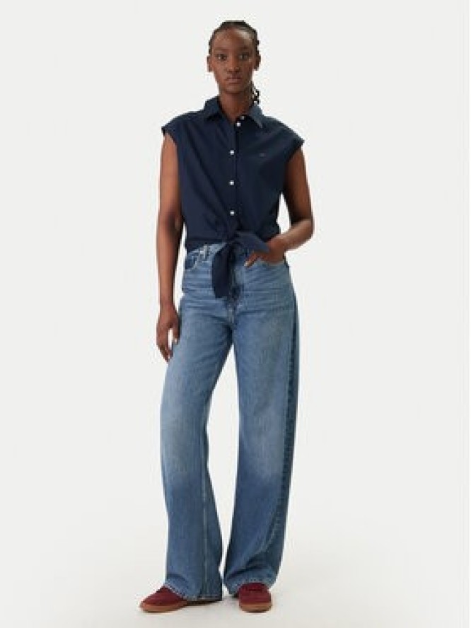 Tommy Jeans Koszula DW0DW22212 Granatowy Regular Fit