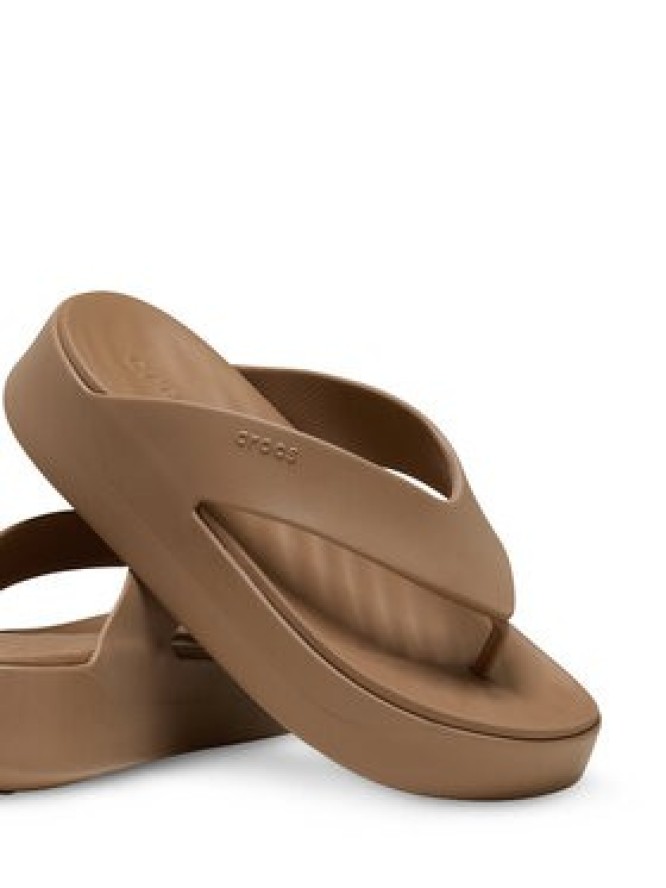 Crocs Japonki Getaway Platform Flip 209410 Brązowy