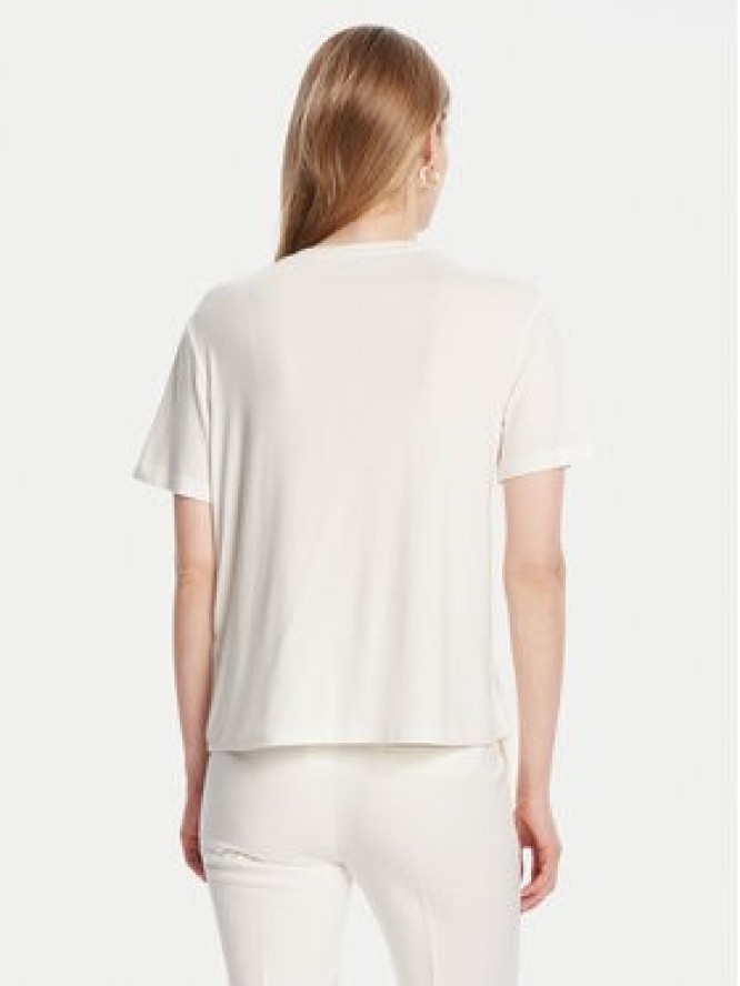 Rinascimento T-Shirt CFC0125707003 Biały Regular Fit