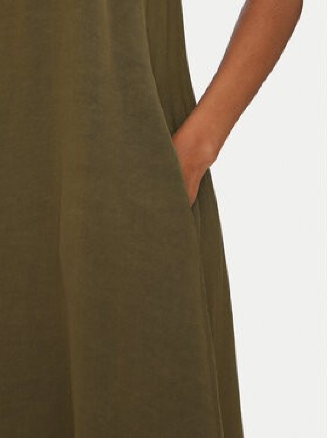 ViCOLO Sukienka letnia TD0758 Khaki Regular Fit