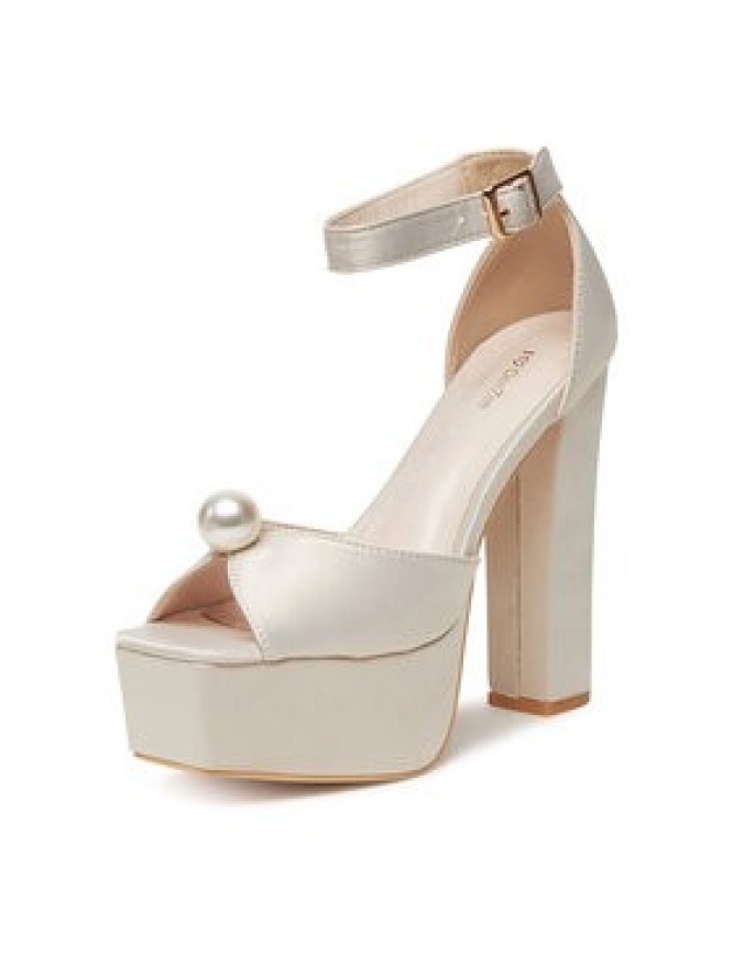 DeeZee Sandały LB8921-1 Écru