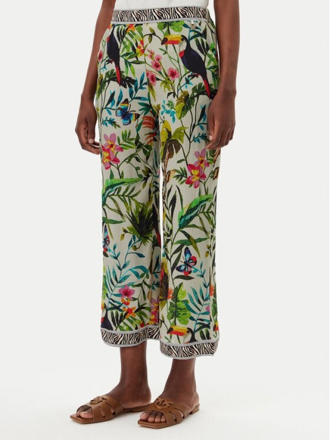 LOLA CASADEMUNT Spodnie materiałowe LS2514016 Kolorowy Relaxed Fit