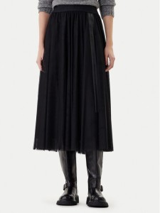 JOOP! Spódnica tiulowa 30045183 Czarny Regular Fit