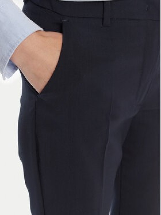 Weekend Max Mara Spodnie materiałowe Canon 2525136171 Granatowy Slim Fit