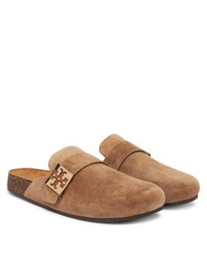 Tory Burch Klapki Mellow Mule 154446 Brązowy