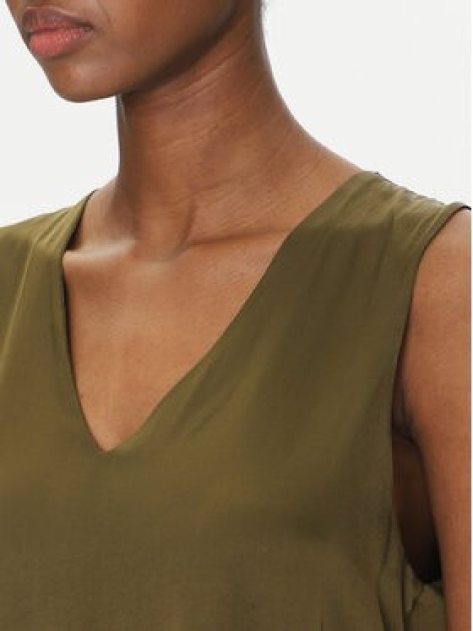 ViCOLO Bluzka TD0765 Zielony Regular Fit