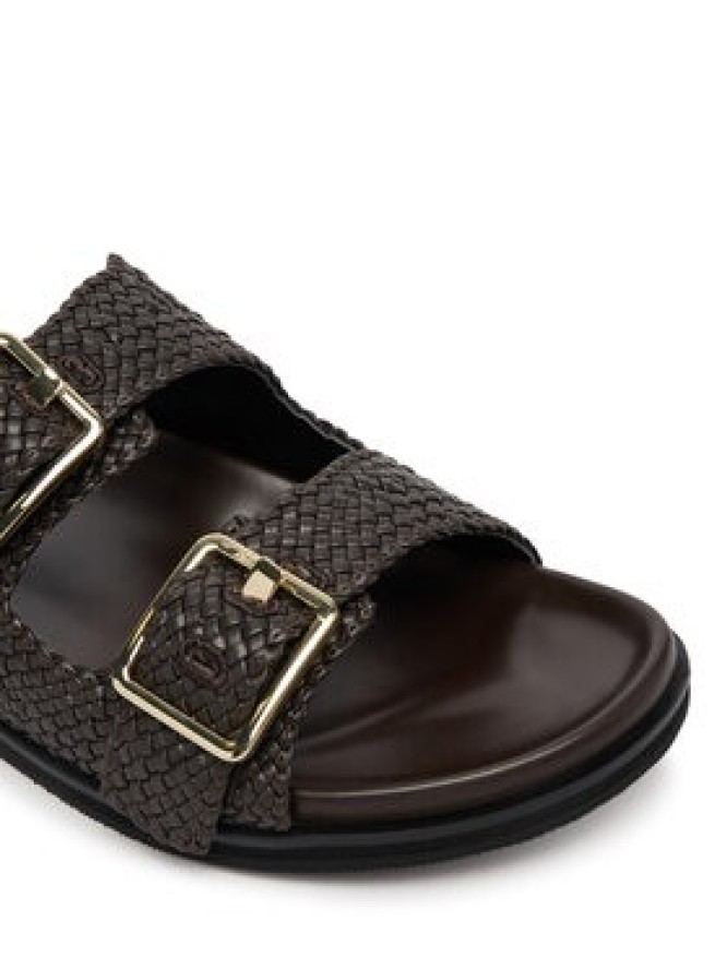 BOSS Klapki Freyah 50563359 Brązowy