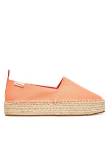 Calvin Klein Jeans Espadryle Platform Espadrille Ml Cs YW0YW01871 Pomarańczowy