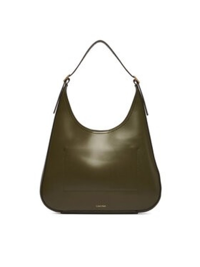 Calvin Klein Torebka Ck Medium Shoulder Bag LV04F3522G Zielony ciemny