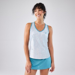 Koszulka na ramiączkach do padla damska Kuikma PTK Dry