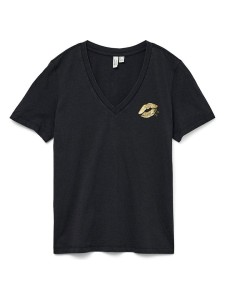 Vero Moda Koszulka w kolorze czarnym rozmiar: XS