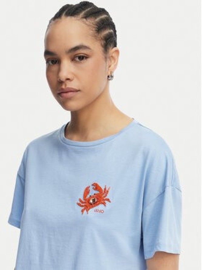 Liu Jo T-Shirt WA6414 JS923 Niebieski Regular Fit