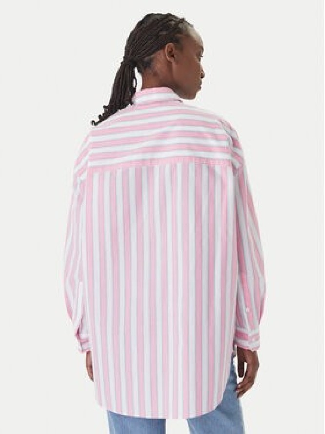 JOOP! Jeans Koszula Brenda 10100296 30101897 Różowy Oversize