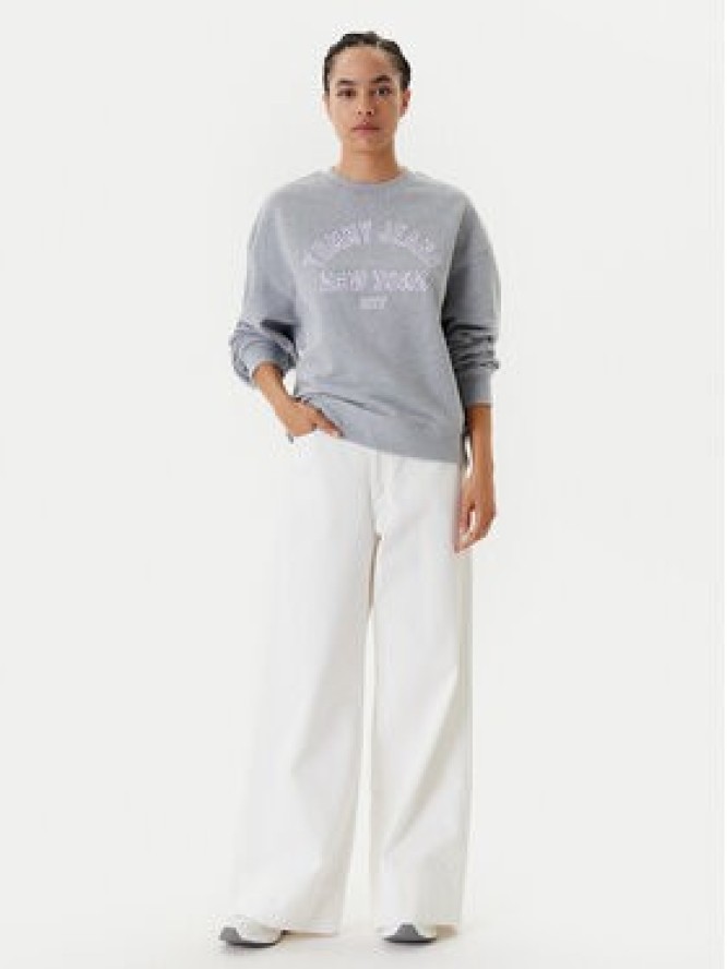 Tommy Jeans Bluza Varsity DW0DW21202 Szary Boxy Fit