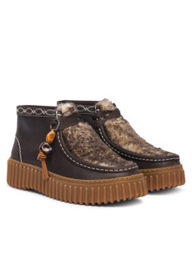 Clarks Trzewiki Torhill Moss 26327772 Brązowy