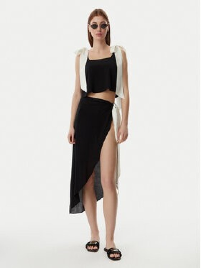 KARL LAGERFELD Top B2W46036 Czarny Regular Fit