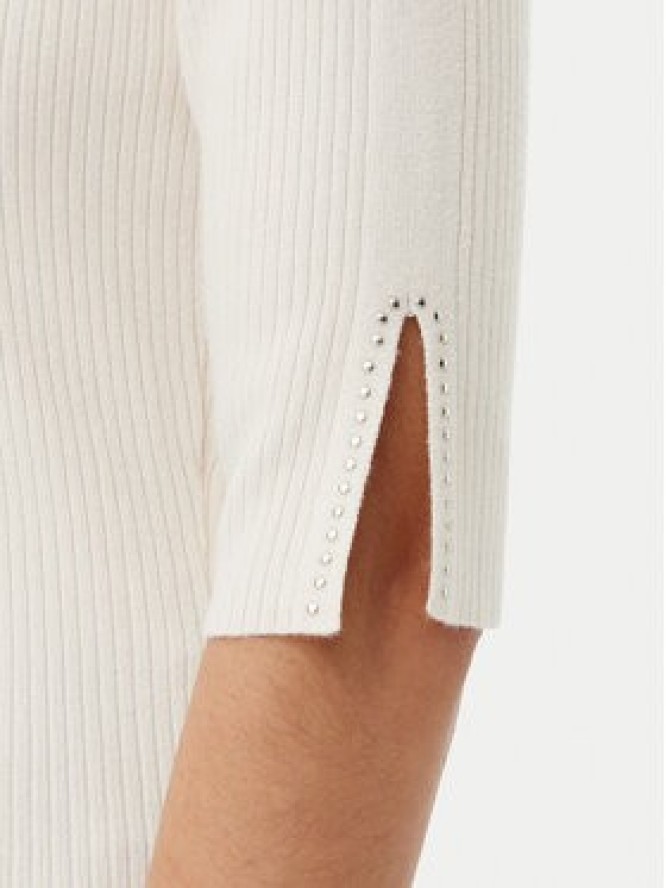 Morgan Sweter 251-MCHAMPI Beżowy Slim Fit