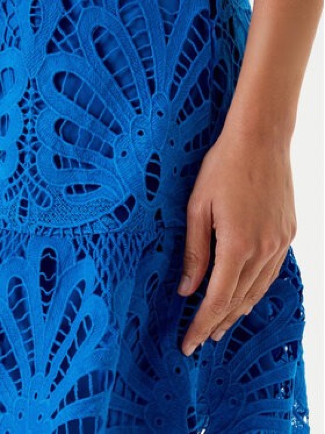 Morgan Sukienka koktajlowa 241-ROSLI Niebieski Regular Fit