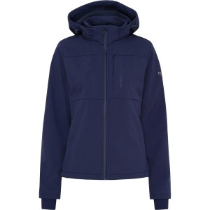 Kurtka jeździecka z kapturem softshell full zip damska Catago Vanetta