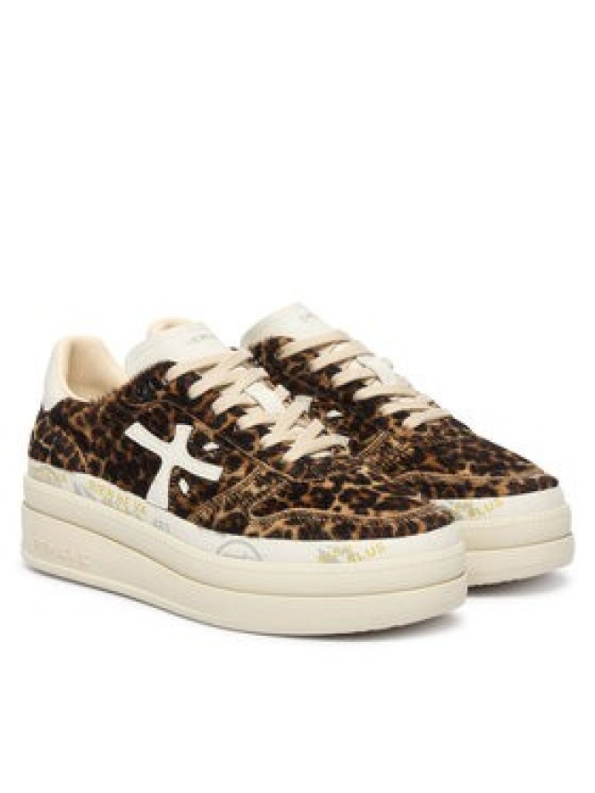 Premiata Sneakersy Micol Var 7034 Brązowy