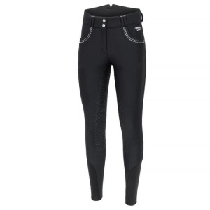Bryczesy jeździeckie damskie EQ.QUEEN Bexley 24AW zimowe, z pełnym lejem