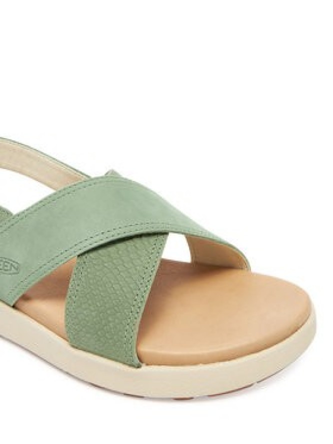 Keen Sandały Elle Luxe Cross Strap 1030525 Zielony