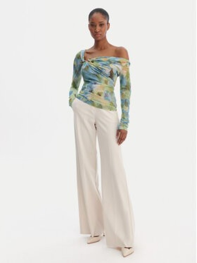 Bardot Bluzka Marisol 60306TB Zielony Slim Fit