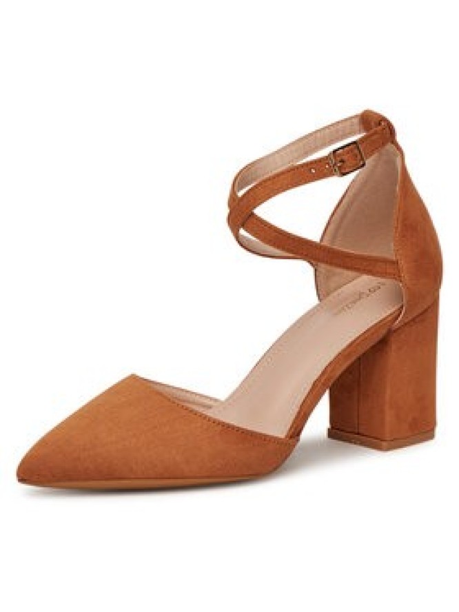 DeeZee Czółenka DZ0068 Brązowy