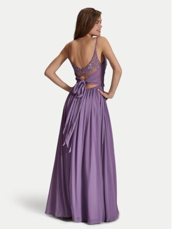 Hey Kyla Sukienka wieczorowa 5AI082HK Fioletowy Regular Fit