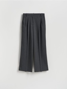 Spodnie z kantem - szary