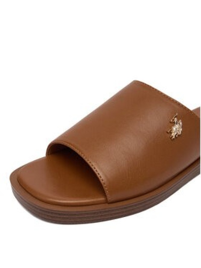 U.S. Polo Assn. Klapki EO-MARINA003W/6Y1 Brązowy