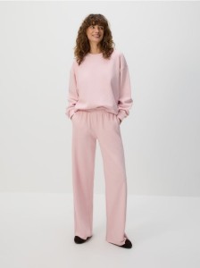 Spodnie dresowe - pastelowy róż