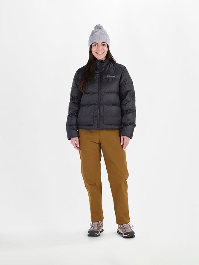 Marmot Kurtka puchowa "Guides" w kolorze czarnym rozmiar: S