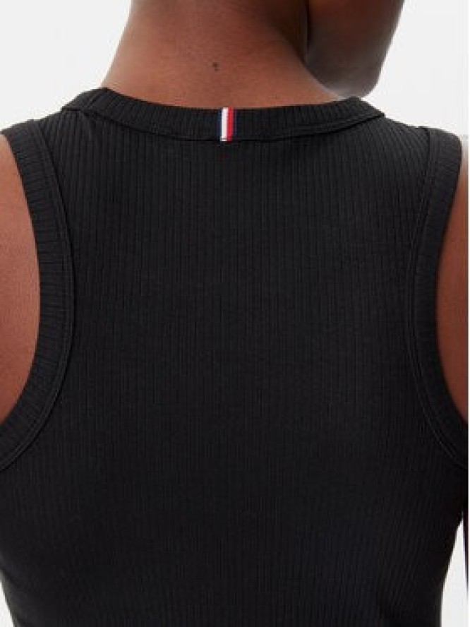 Tommy Hilfiger Sukienka letnia WW0WW38838 Czarny Slim Fit