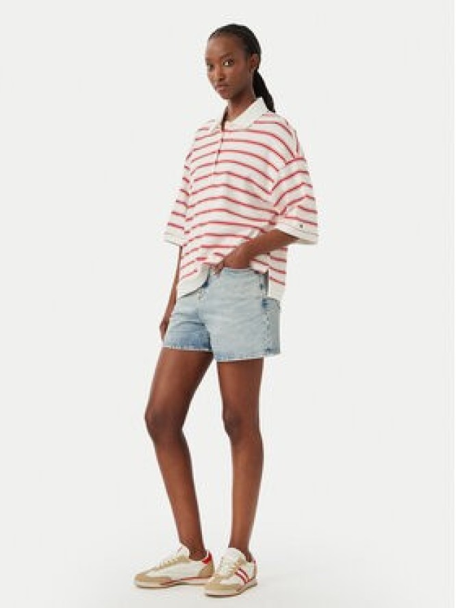 Tommy Jeans Szorty jeansowe DW0DW22893 Niebieski Mom Fit