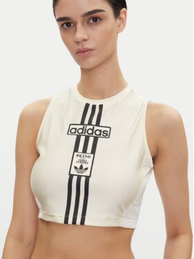 adidas Top Adibreak JD0103 Écru Slim Fit