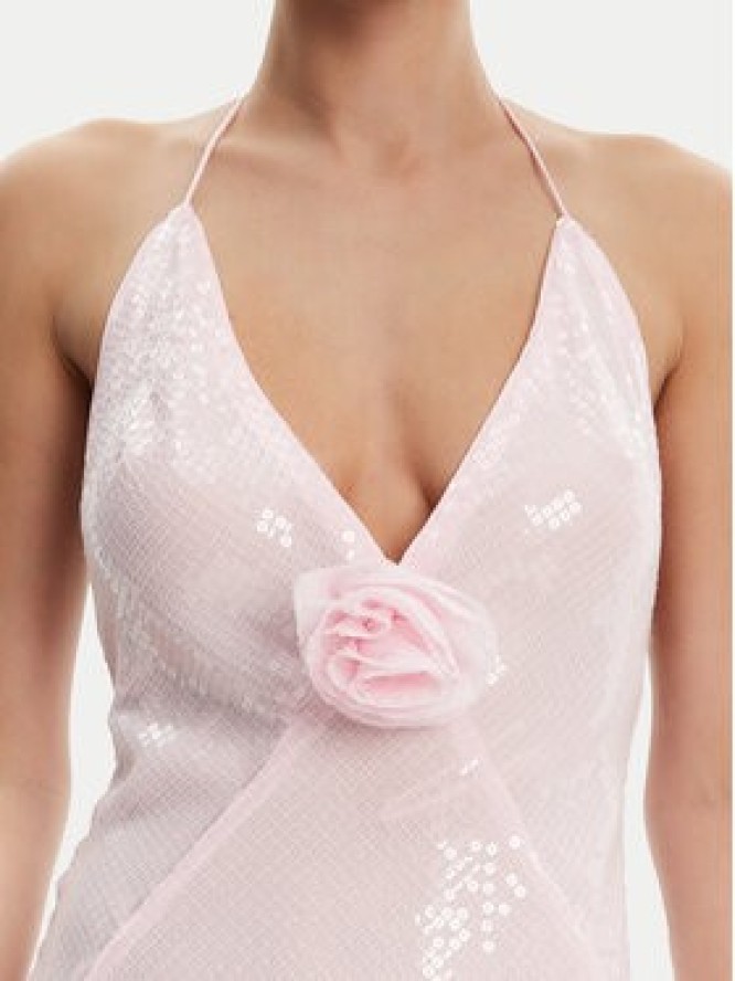 Bardot Sukienka wieczorowa 59278DB3 Różowy Regular Fit