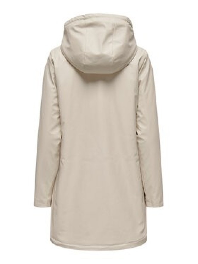 ONLY Kurtka przeciwdeszczowa Sally 15206116 Beżowy Regular Fit