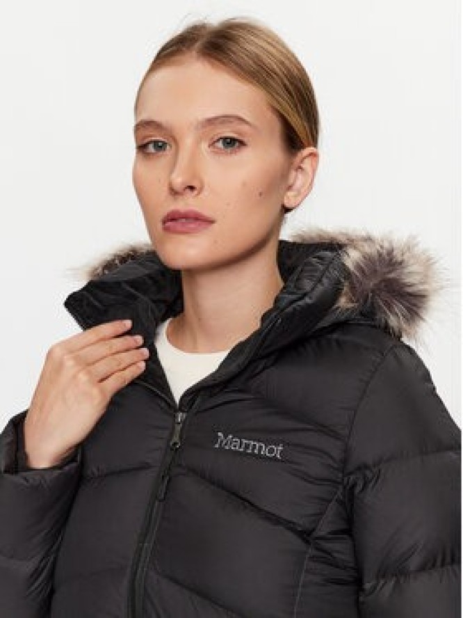 Marmot Kurtka puchowa 78570 Czarny Regular Fit