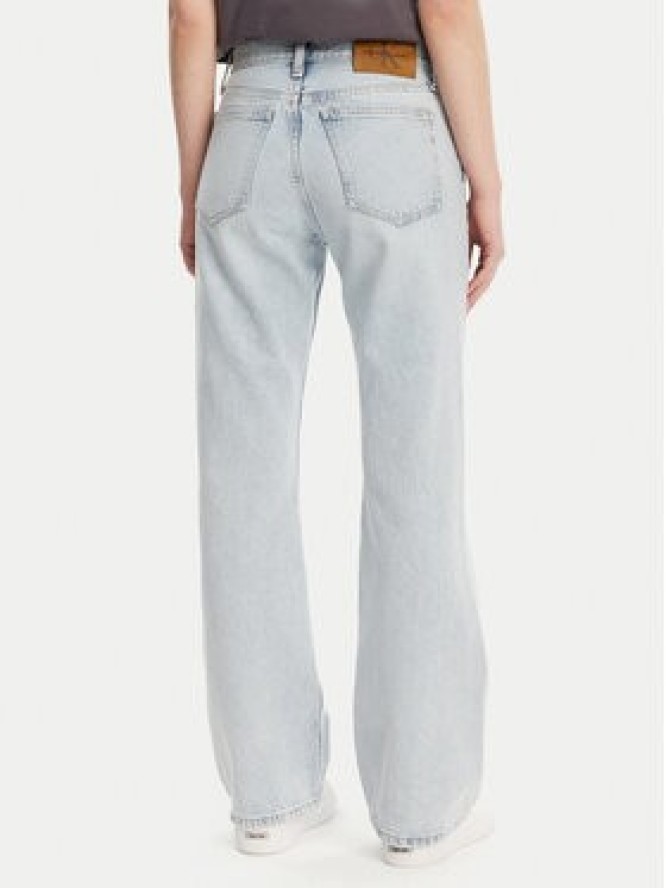 Calvin Klein Jeans Jeansy Authentic J20J225125 Niebieski Bootcut Fit