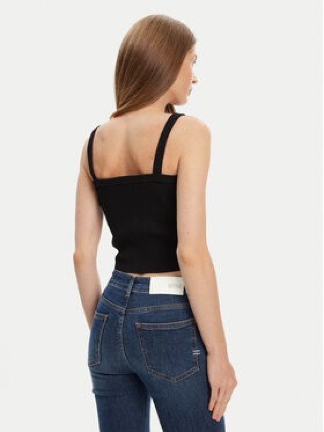 Guess Top W5YR10 Z0130 Czarny Regular Fit