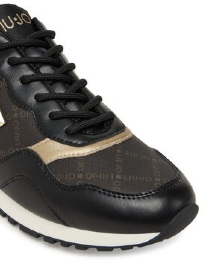 Liu Jo Sneakersy Maxi Wonder Low 02 BF5015 PX689 Czarny