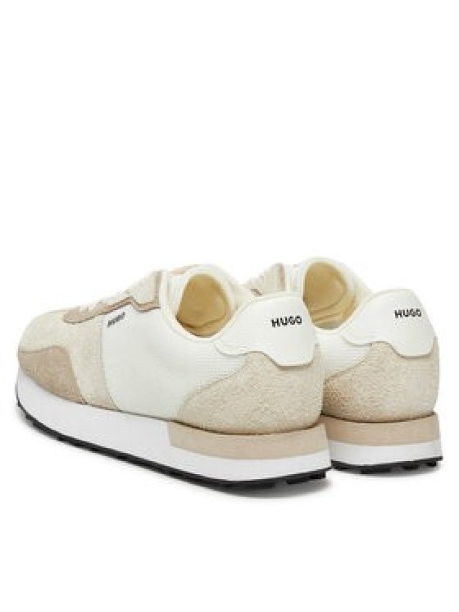HUGO Sneakersy Kiria Runn hsdme 50541592 Écru