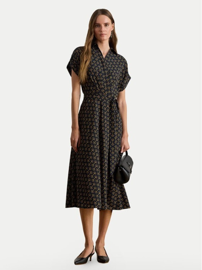 LAUREN RALPH LAUREN Sukienka koszulowa 200P03557001 Granatowy Regular Fit