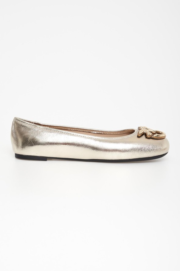 Baleriny skórzane PINKO